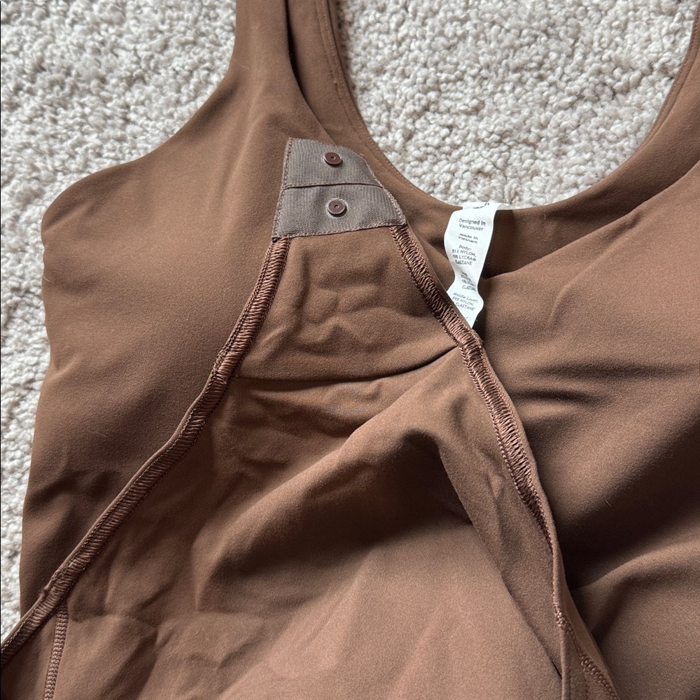NWT Lululemon Align Bodysuit Size 8 in Java - Picture 3 of 4
